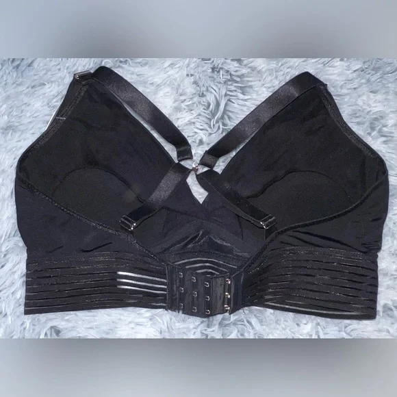 ProjectMe by Hotmilk AMBITION TRIANGLE CONTOUR BLACK NURSING BRA - WIREFREE